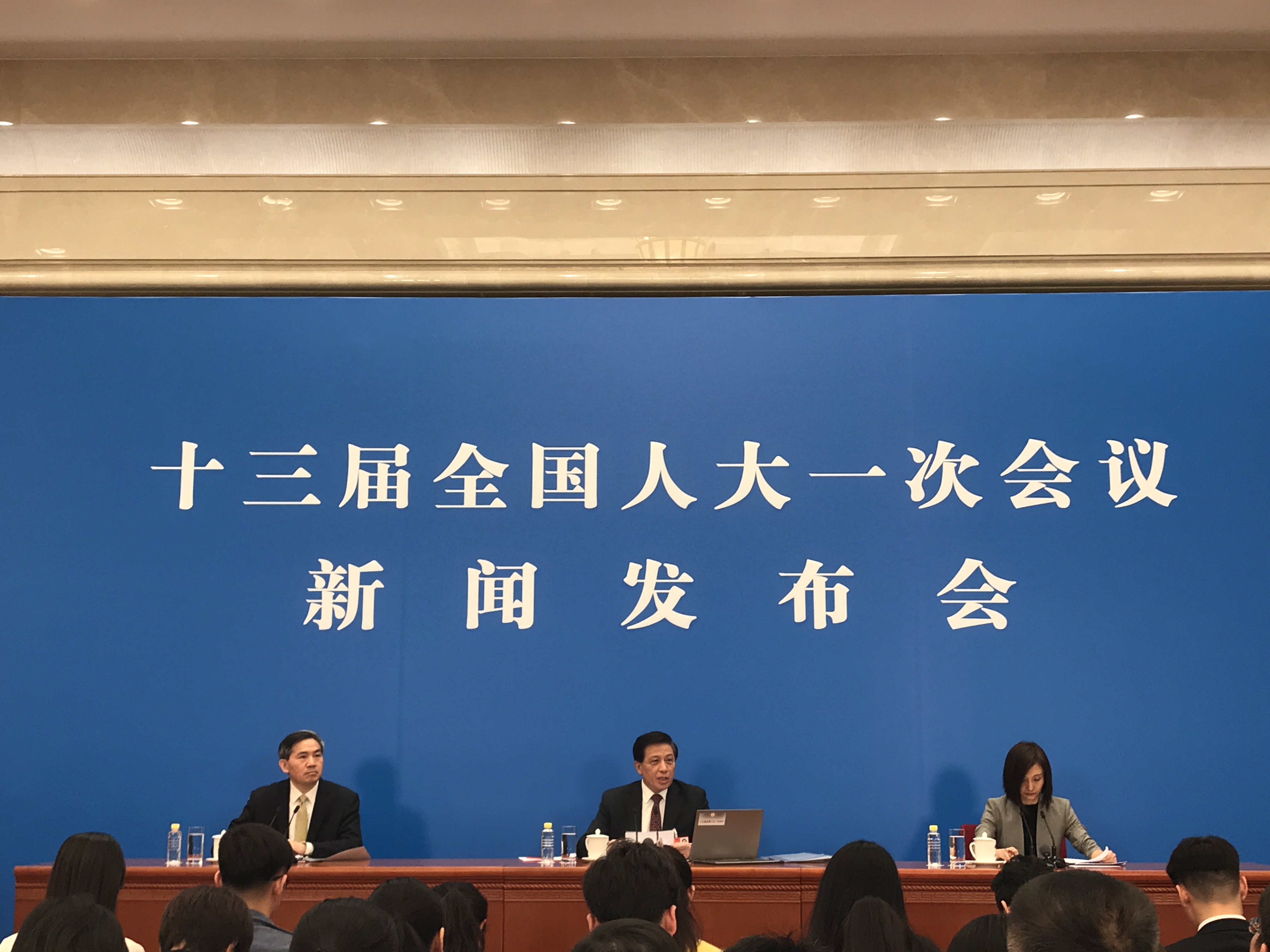 定了 全國人大首場新聞發布會發言人為張業遂