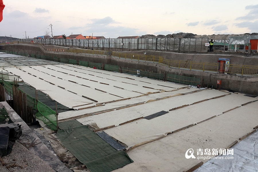 首發：青島地鐵8號線傳來好消息 大洋站今天封頂