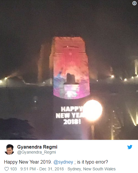 實力燒錢？悉尼跨年煙花秀耗資578萬美元 慶祝“2018”【圖】