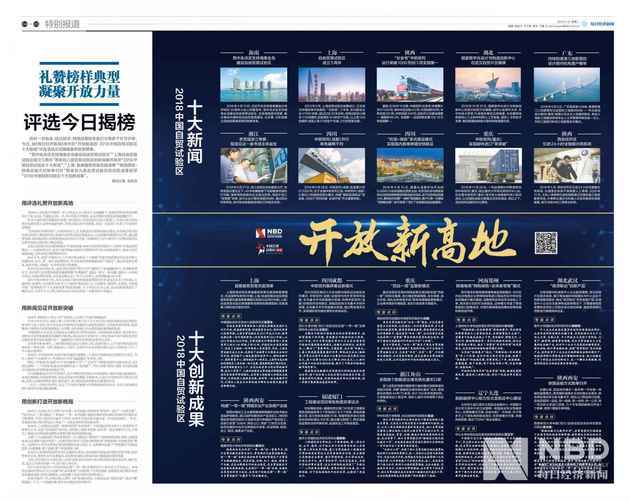 “開放新高地?2018中國自貿(mào)試驗(yàn)區(qū)十大新聞”評選今日揭榜！