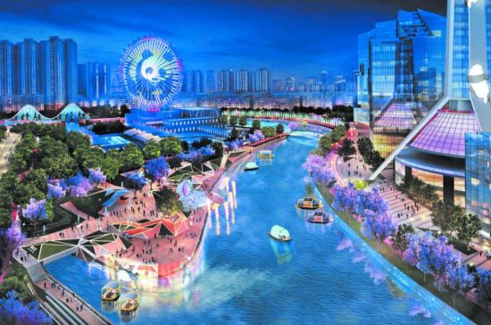 夜游錦江效果圖