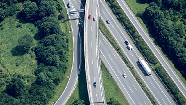 廣州北環高速廣清立交橋搶修完工