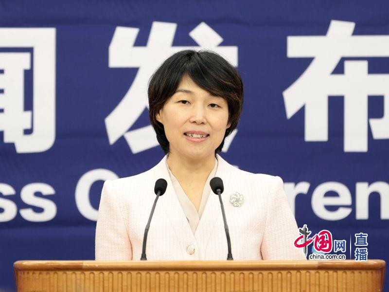 1月22日,國家發(fā)展改革委新聞發(fā)言人孟瑋主持新聞發(fā)布會。中國網 宗超 攝