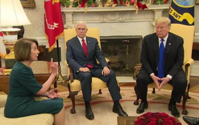 佩洛西:別想在眾院發表國情咨文 特朗普:走著瞧!