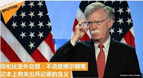 俄羅斯衛星網報道截圖