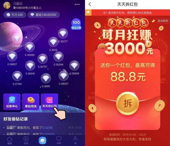 引爆新一年全民狂歡 支付寶、抖音、網易圈圈躋身春節紅包戰場