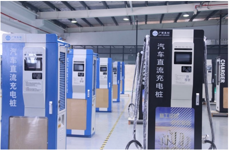 廣西柳州洛維物流園.放心源充電站正式啟用！