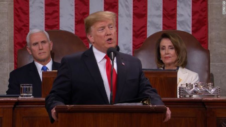 特朗普發表國情咨文演講