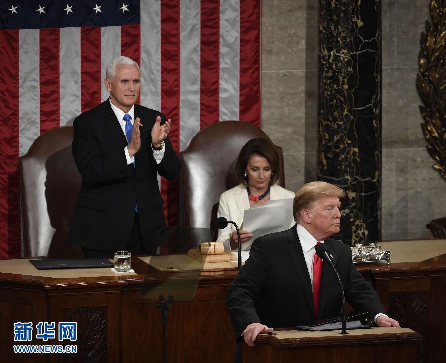 特朗普發表國情咨文 力推加強邊境管控