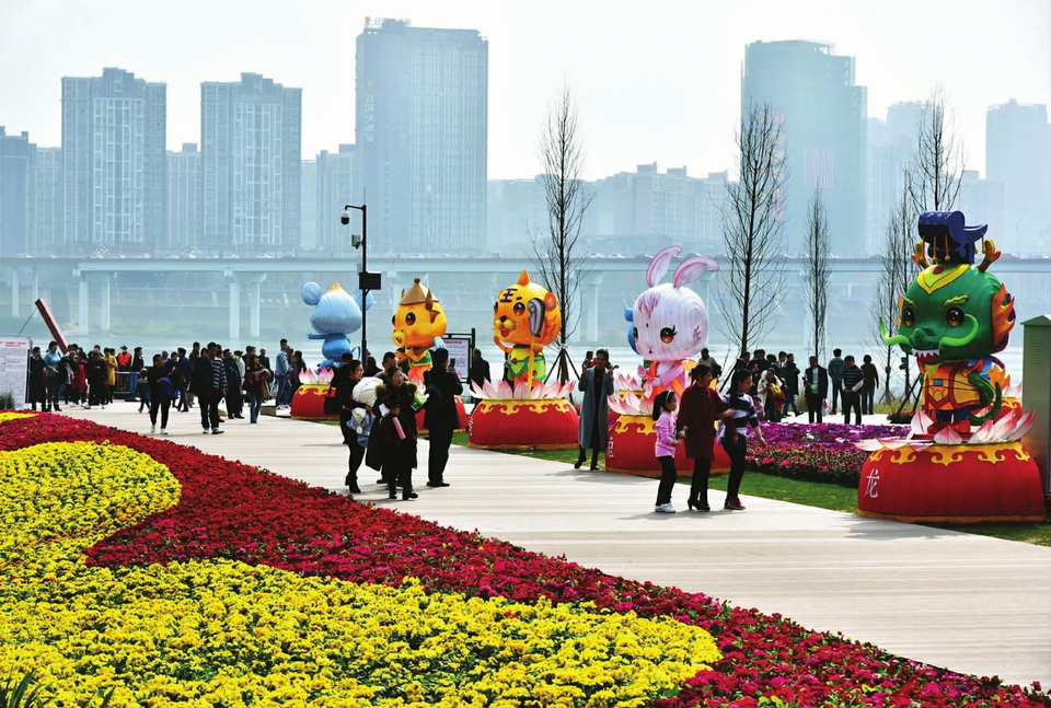 央視《新聞聯播》播出 南充最火濕地公園——“印象嘉陵江”上中壩濕地公園