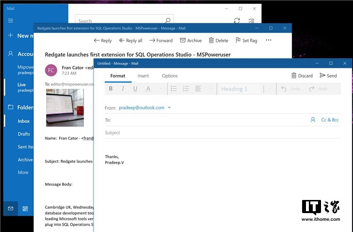 微軟發布對開發人員的UWP多窗口創建支持